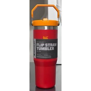 Stanley Ice Flow Flip Straw Tumbler 30oz, CHILI RED